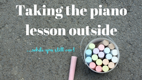 Taking the lesson outside (1)